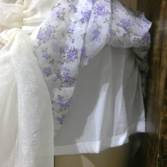 Paradis Miss Girls Floral-Print Mini Skirt - Picture 8 of 9